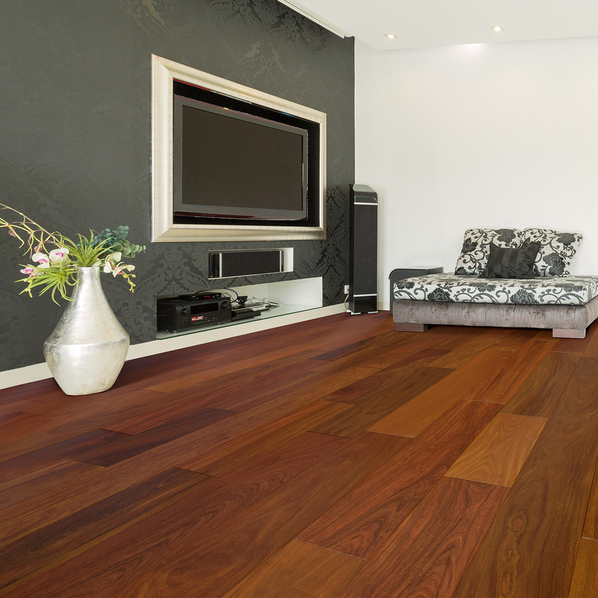 Ipe (Brazilian Walnut) Engineered Flooring 5.125″ Prefinished Satin, $5.58/sqft
