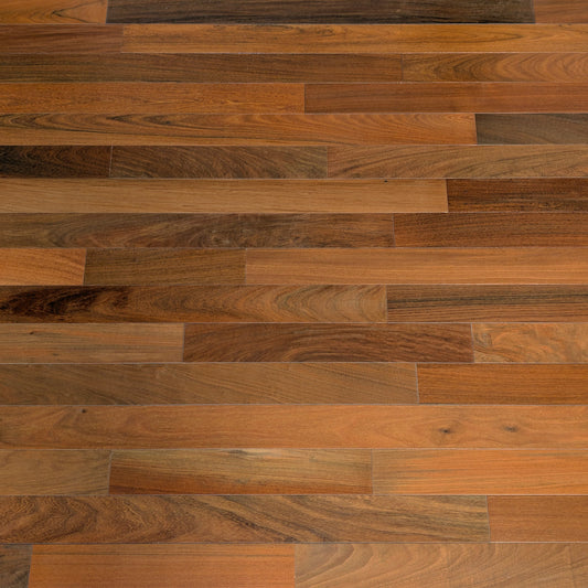 Ipe (Brazilian Walnut) Solid Flooring 0.75″ x 3.25″ Prefinished Satin, $5.93/sqft - Ipe Depot