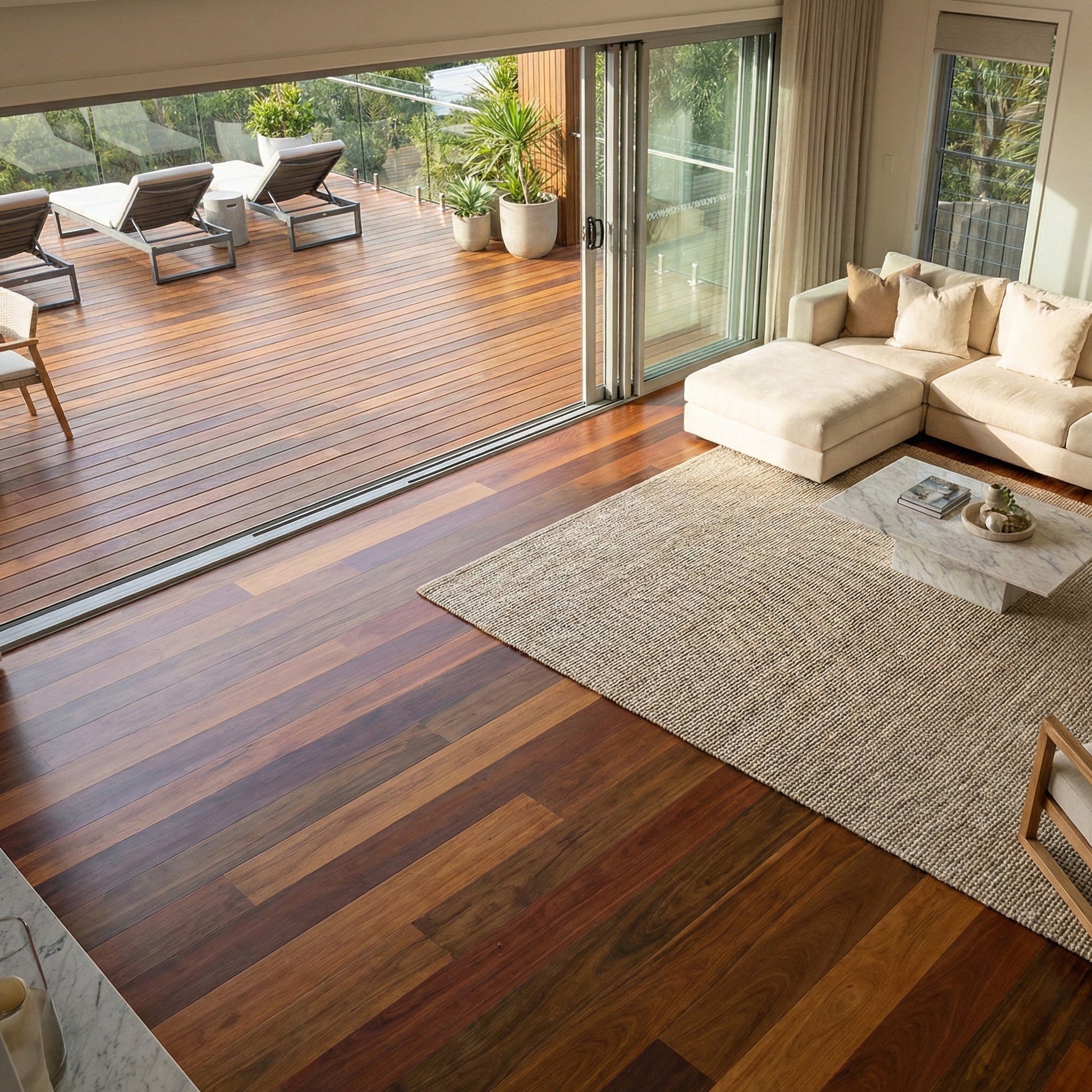 Ipe (Brazilian Walnut) Solid Flooring 0.75″ x 5″ Prefinished Satin, $8.97/sqft - Ipe Depot