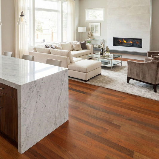 Ipe (Brazilian Walnut) Solid Flooring 5″ Unfinished, $8.57/sqft