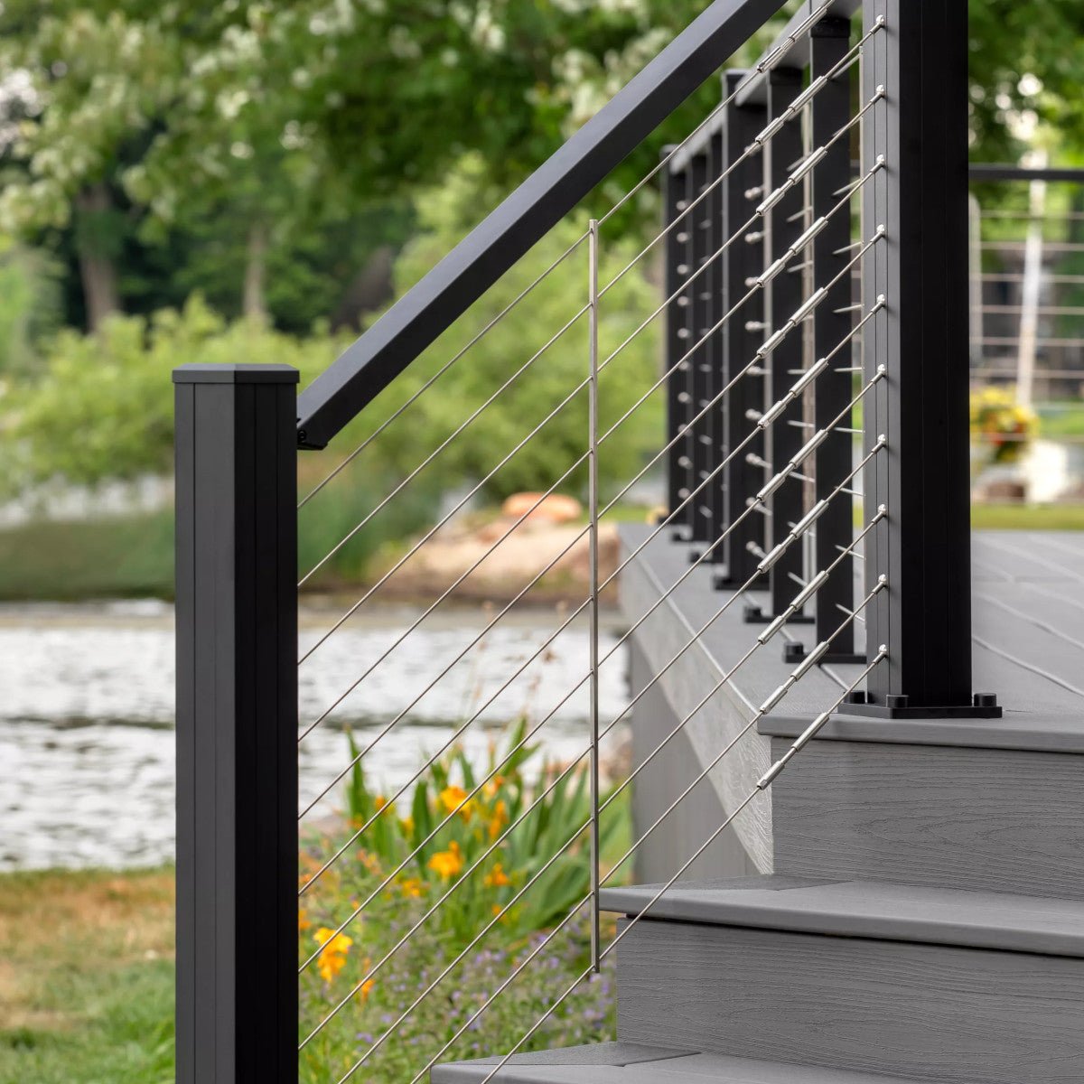 Trex Signature® X-Series™ Cable Rail Kit (Stair) - Advantage Lumber