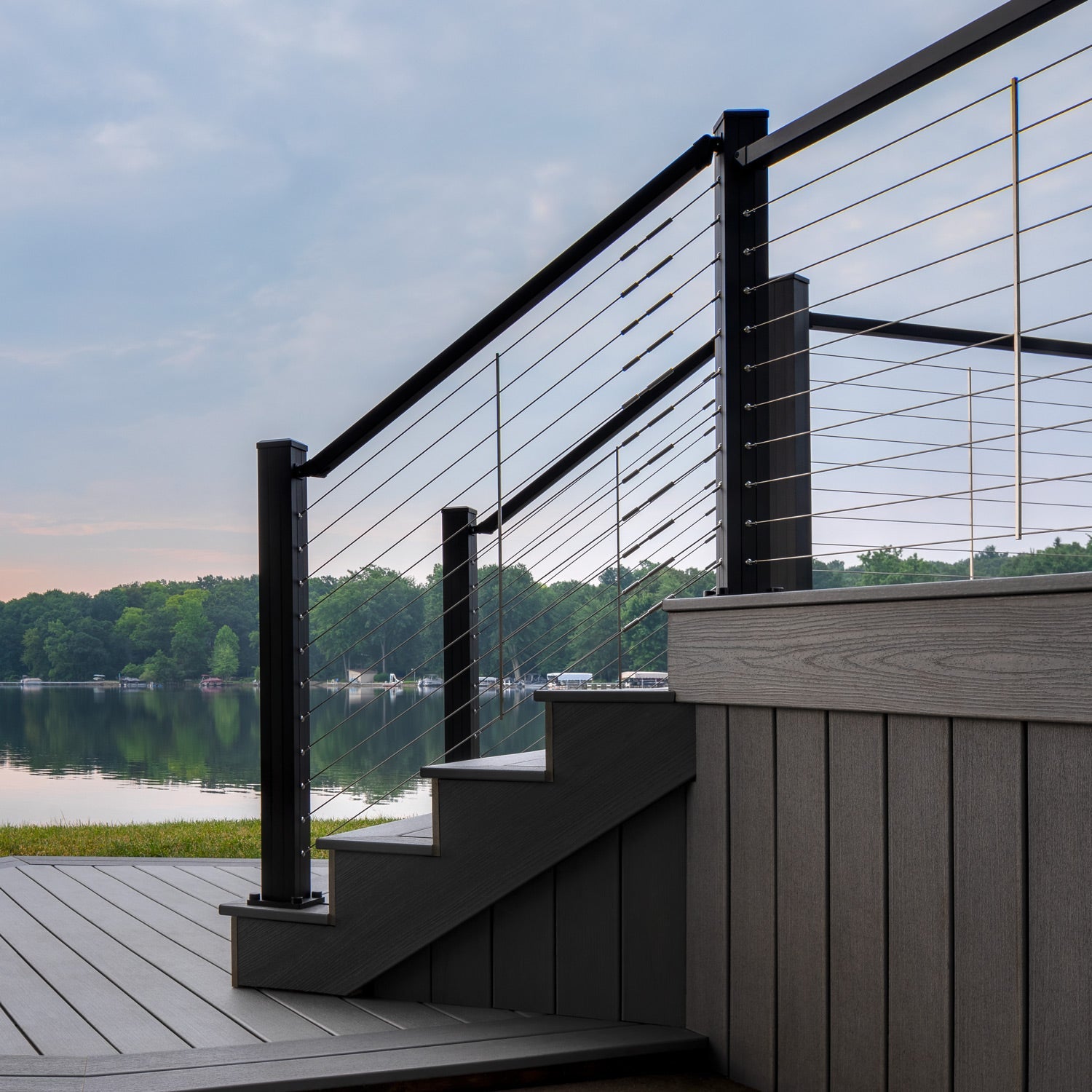 Trex Signature® X-Series™ Anchor Post (Stair) - Advantage Lumber