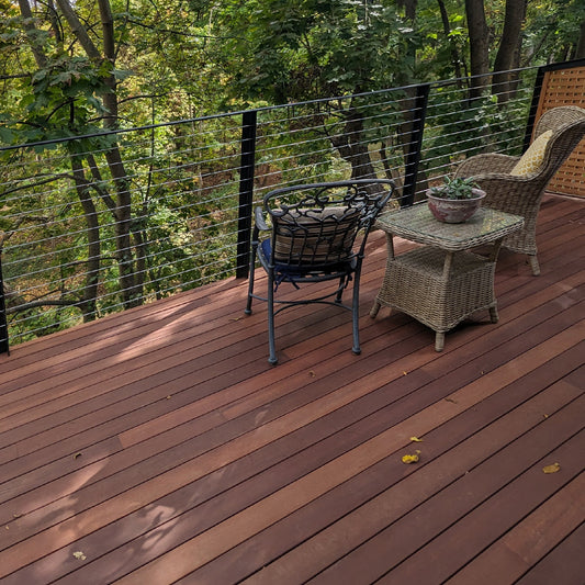 5/4 x 4  Brazilian Redwood (Massaranduba) Wood Decking Shorts