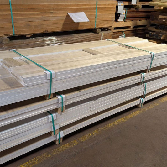 S4S 1x8 Primed Poplar Board (Solid) Bundle NY - Ipe Depot