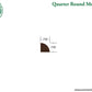 Ipe Quarter-Round Molding