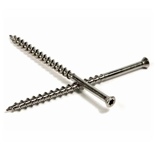 Stainless Steel Deck Screws #8 x 3 1/8"