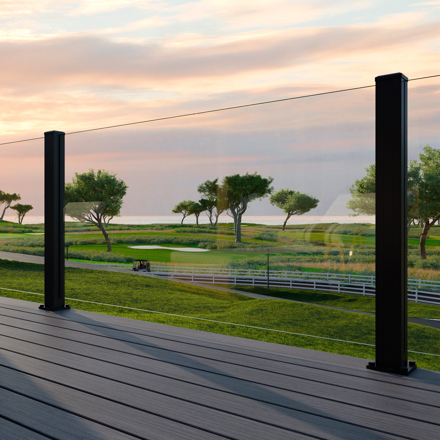 Trex Signature® X-Series™ Anchor Post (Horizontal) - Advantage Lumber