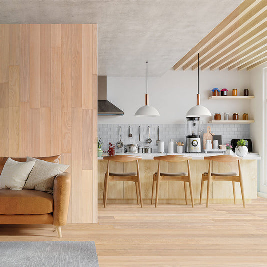 Brazilian Oak (Tauari) Pearl Engineered Flooring 7″ Prefinished, Matte, $5.97/sqft