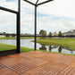 FSC Teak - Plantation Advantage Deck Tiles® 24 x 24 - Smooth
