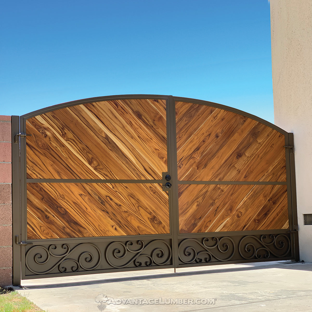 1 x 6 Teak - Plantation Wood 45° V-Groove (Select Grade)