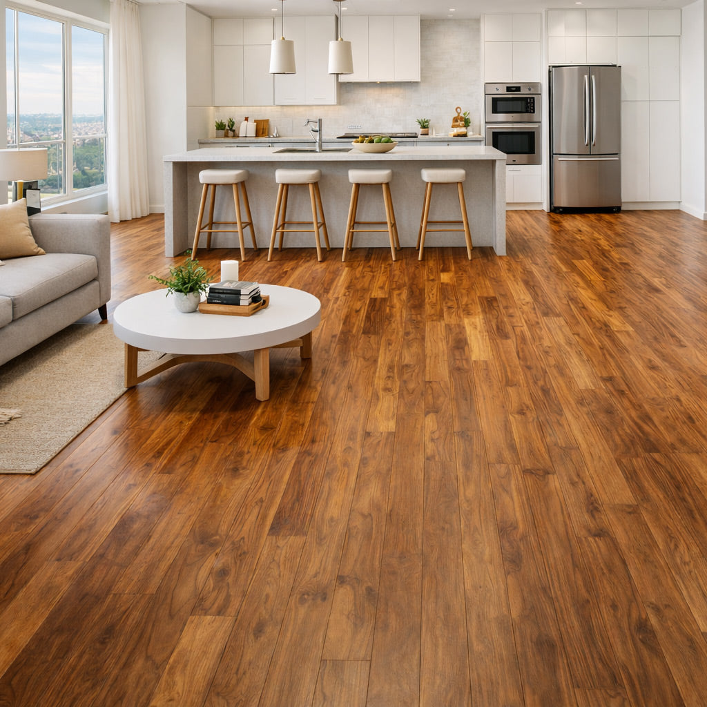 Teak Solid Flooring 3.25″ Prefinished Satin, $6.21/sqft