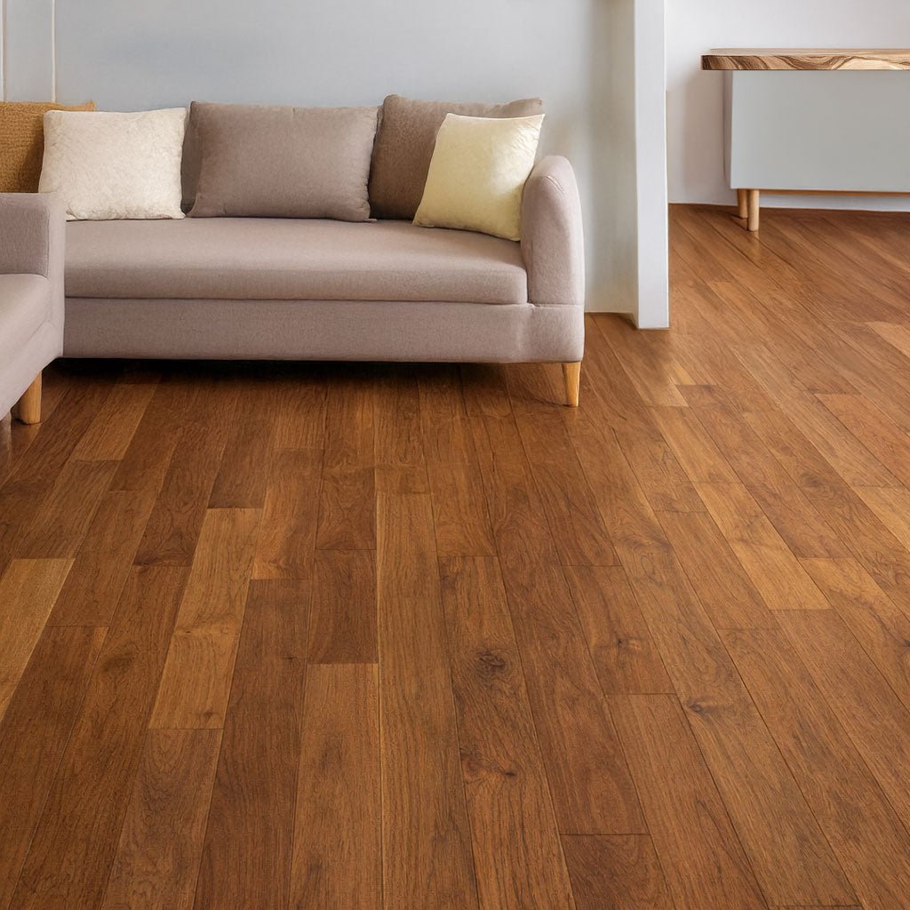 Teak Solid Flooring 0.75″ x 5″ Prefinished Satin, $6.62/sqft - Ipe Depot