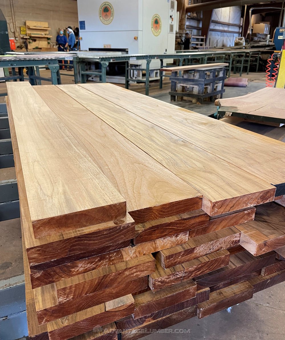 S4S 2x5 Plantation Teak Board - Ipe Depot