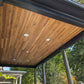 1x4 Plantation Teak End-Matched 60° V-Joint Prefinished, Character Grade Free Sample