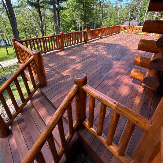 1 x 6 Tigerwood Pre-Grooved Decking