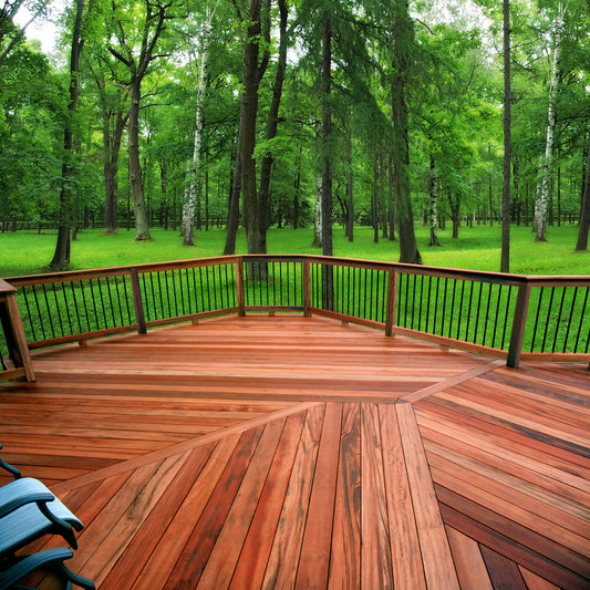 1 x 4 +Plus® Tigerwood Pre-Grooved Decking (21mm x 4)