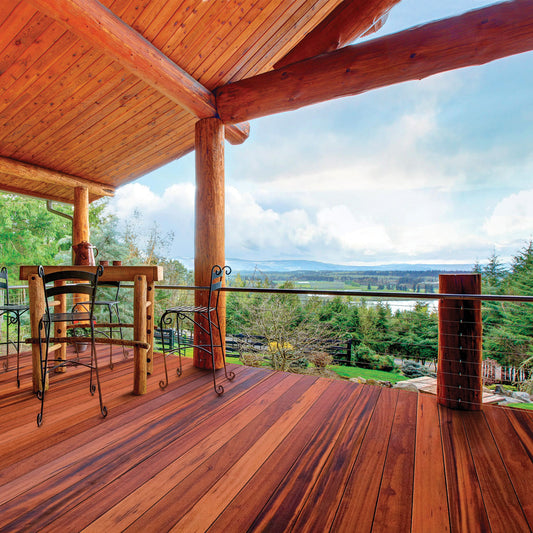 1 x 4 +Plus® Tigerwood Decking (21mm x 4)