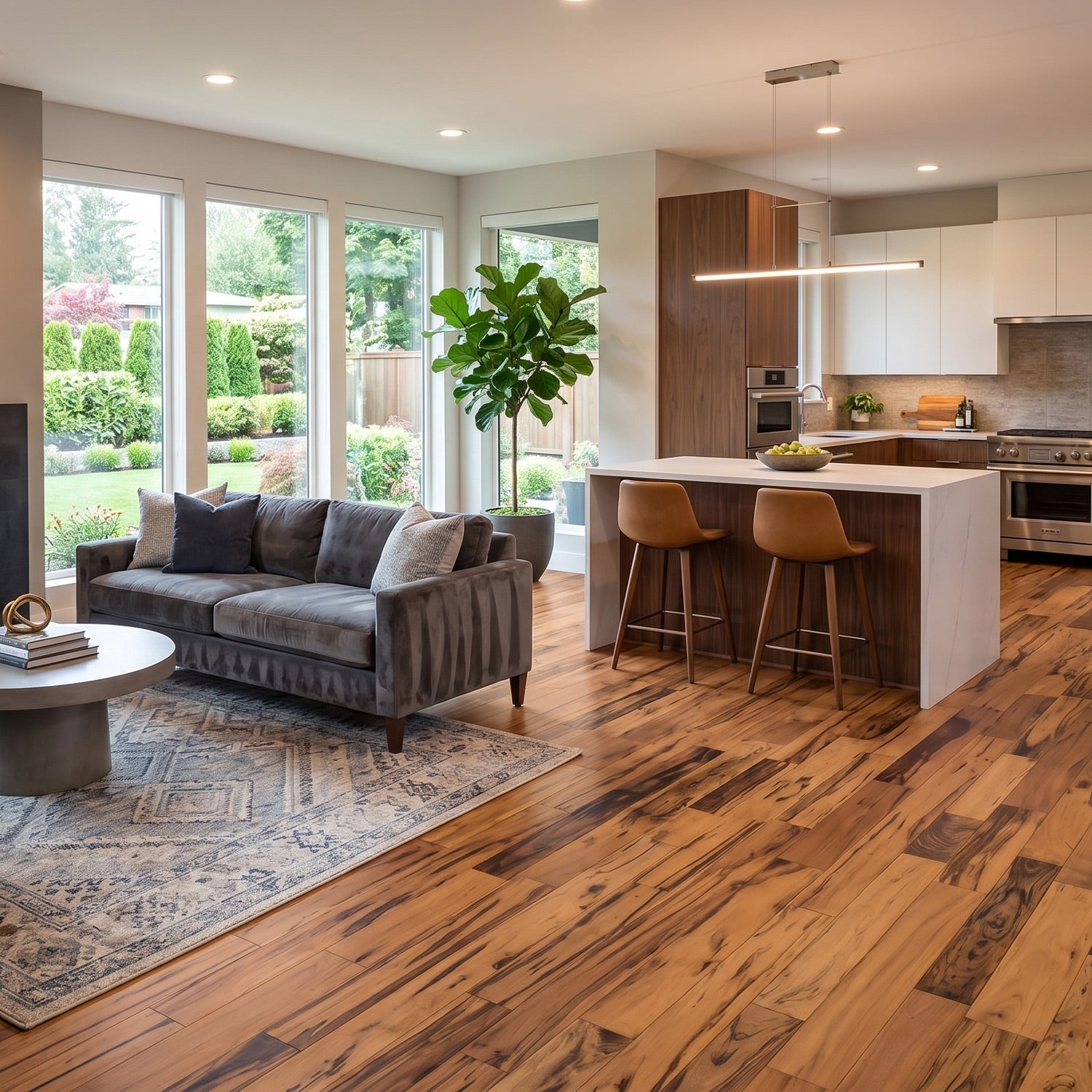Tigerwood (Goncalo Alves, Muiracatiara, Brazilian Koa) Solid Flooring 0.75″ x 3.25″ Unfinished, $6.24/sqft - Ipe Depot