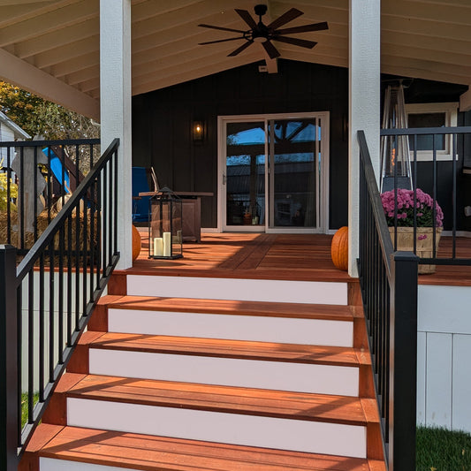 1 x 6 +PLUS® Tigerwood One Sided Pre-Grooved Decking (21mm x 6)