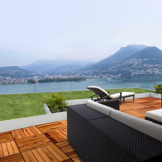 Tigerwood Advantage Deck Tiles® 24 x 24 - Smooth