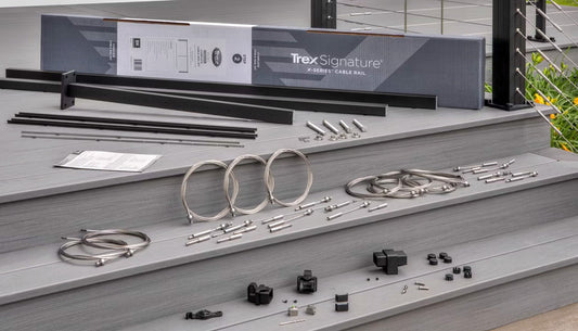 Trex Signature® X-Series™ Cable Rail Kit (Stair) - Advantage Lumber