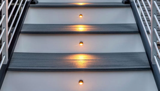 Trex® LED Aluminum Stair Riser Light