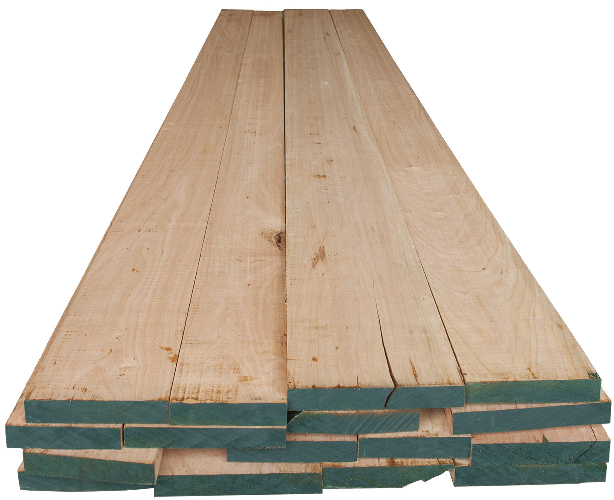 4/4 Black Cherry Lumber, 25–100 Bd Ft Pack
