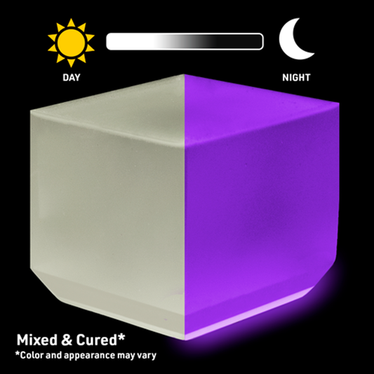 WiseGlow "Royal Ice" Glow In The Dark Epoxy Colorant Powder