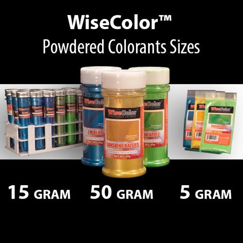 WiseGlow "Ice Caps" Glow In The Dark Epoxy Colorant Powder