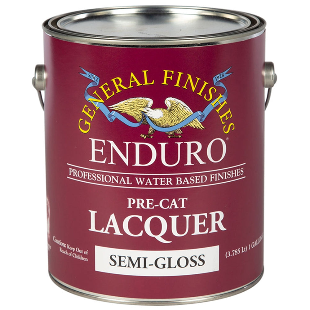Enduro Pre-Cat Lacquer Semi-Gloss, 1 Gallon