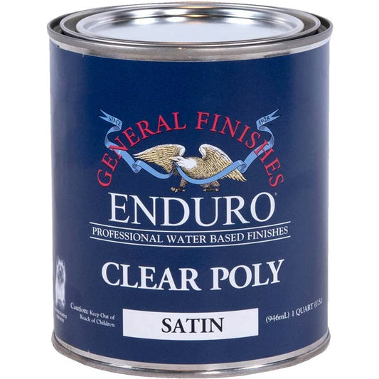 Enduro Clear Poly Satin, 1 Quart