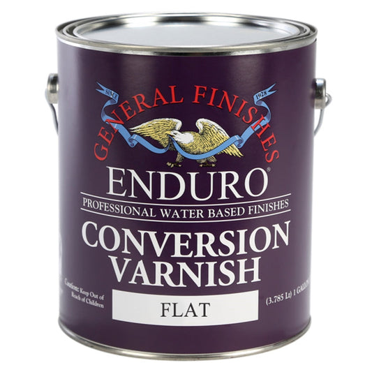 Enduro Conversion Varnish Flat, 1 Gallon