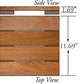 12 x 12 Cumaru Advantage Deck Tile® Kit