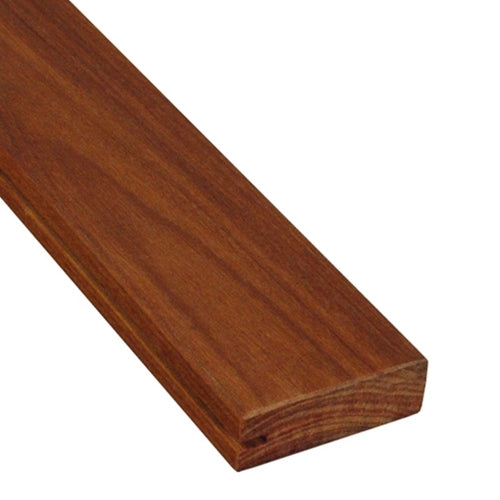 1 x 4 +Plus® Cumaru Wood One Sided Pre-Grooved Decking (21mm x 4)