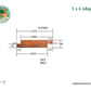 1x4 Tigerwood Shiplap 6'-18' Siding Surface Kit