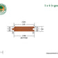 1x4 Cumaru V-Groove 6'-18' Surface Kit