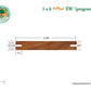 1 x 6 +Plus® XW™ Cumaru Wood Pre-Grooved Decking (21mm x 145mm)
