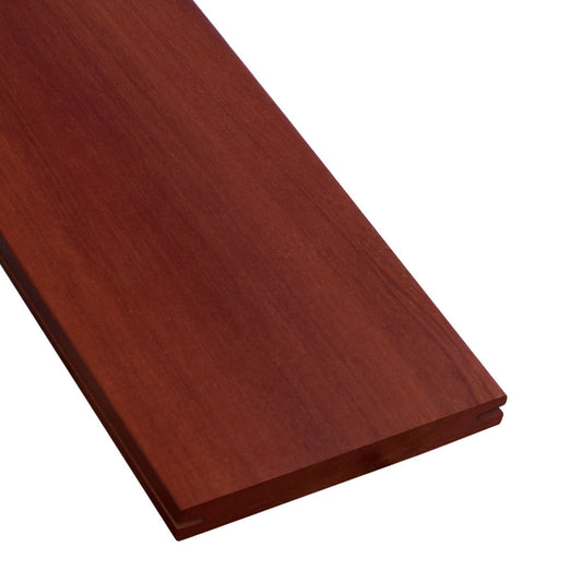 1 x 6 +Plus® Brazilian Redwood (Massaranduba) Wood Pre-Grooved Decking (21mm x 6)