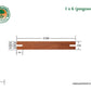 1x6 Cumaru Pre-Grooved 6'-18' Deck Surface Kit