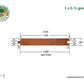 1 x 6 Golden Mahogany™ (Yellow Balau) Wood V-Groove