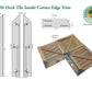 20 x 20 Advantage Deck Tile® Edge Trim - Inside Corner Set
