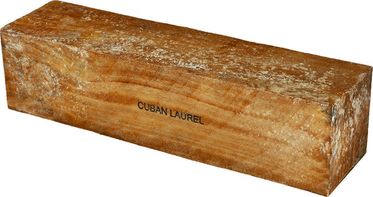 3″ x 3″ x 12″ Cuban Laurel Turning Blank