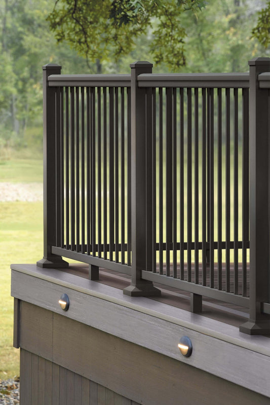 18' TimberTech® Impression Rail Express® Classic Top Rail - Dark Bronze