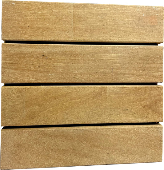 Garapa Advantage Deck Tiles® 12 x 12 - Smooth