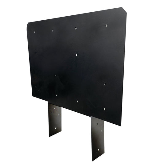 New Castle Steel Back Post Bracket
