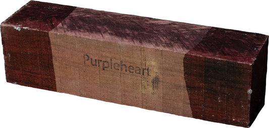 3″ x 3″ x 12″ Purpleheart Turning Blank