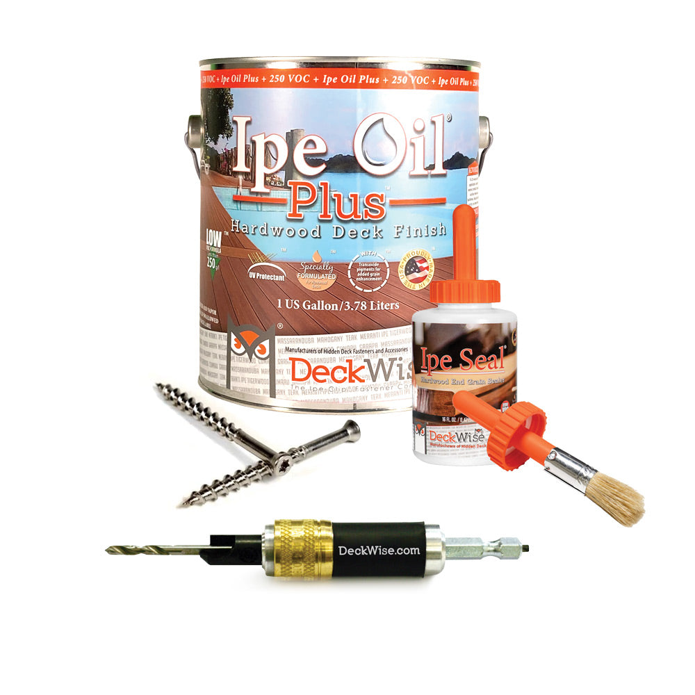 1x4 Ipe Tongue & Groove Installation Kit