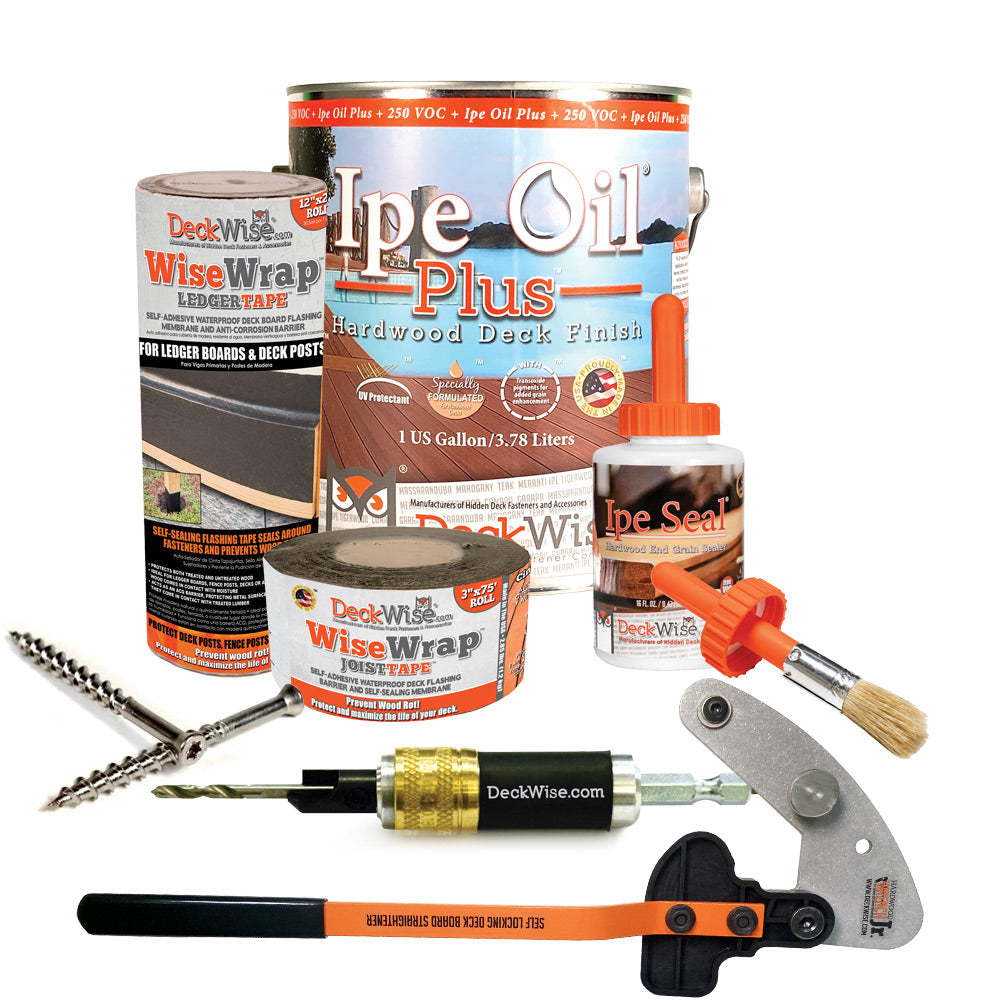 1x4 Ipe Tongue & Groove Installation Kit