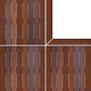 24 x 48 Advantage Deck Tile® Edge Trim - Inside Corner Left Set