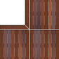 24 x 48 Advantage Deck Tile® Edge Trim - Inside Corner Right Set